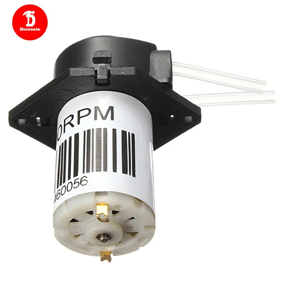 12V DC Dosing Pump Peristaltic Pump For Aquarium Lab Analytical Water