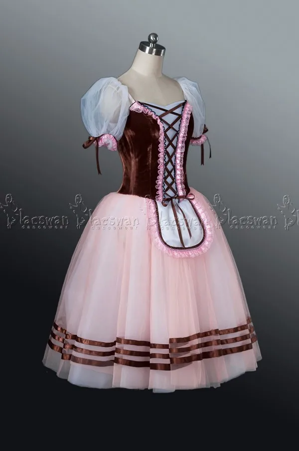 Балетное платье-пачка «Жизель Дега» BT608, желтое, бордовое, цветочное праздничное розовое романтическое крестьянское платье-пачка «Жизель Дега»