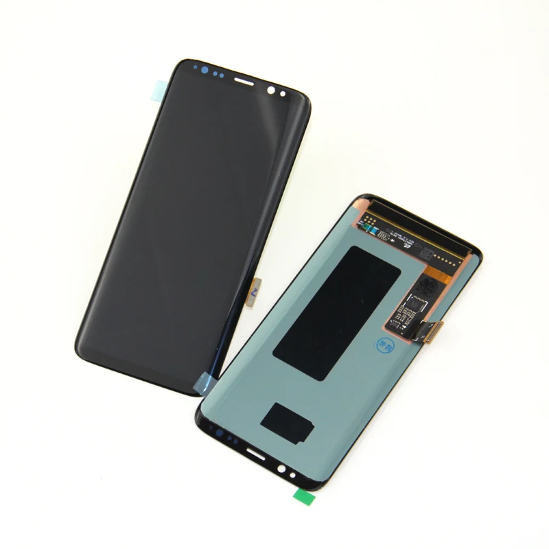 AMOLED ЖК дисплей для SAMSUNG S8 G950F G950U сенсорный экран дигитайзер сборка черный