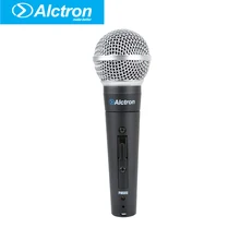 Alctron PM58S профессиональный проводной ручной музыкальный инструмент динамический микрофон для ktv, домашней записи, сцены