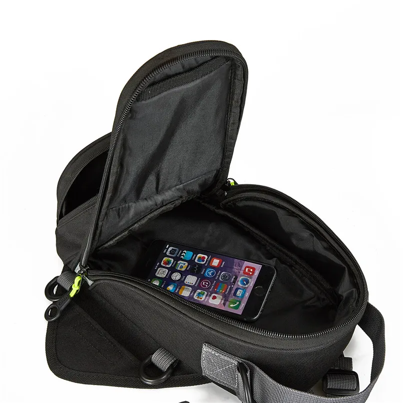 Новая сумка для мотоцикла Водонепроницаемая с сенсорным экраном окантовка навигатора черная мотоциклетная сумка на заднее сиденье поясная сумка