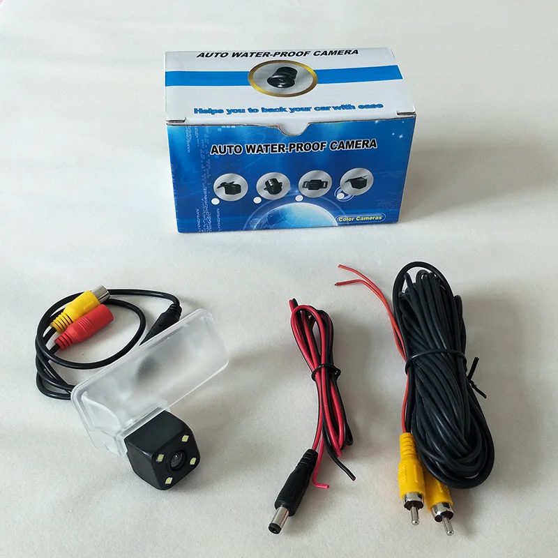 Rearview Camera For Subaru Impreza MK3 MK4 2007~ / RCA AUX Wire / HD Wide Lens Angle CCD Night Vision Camera