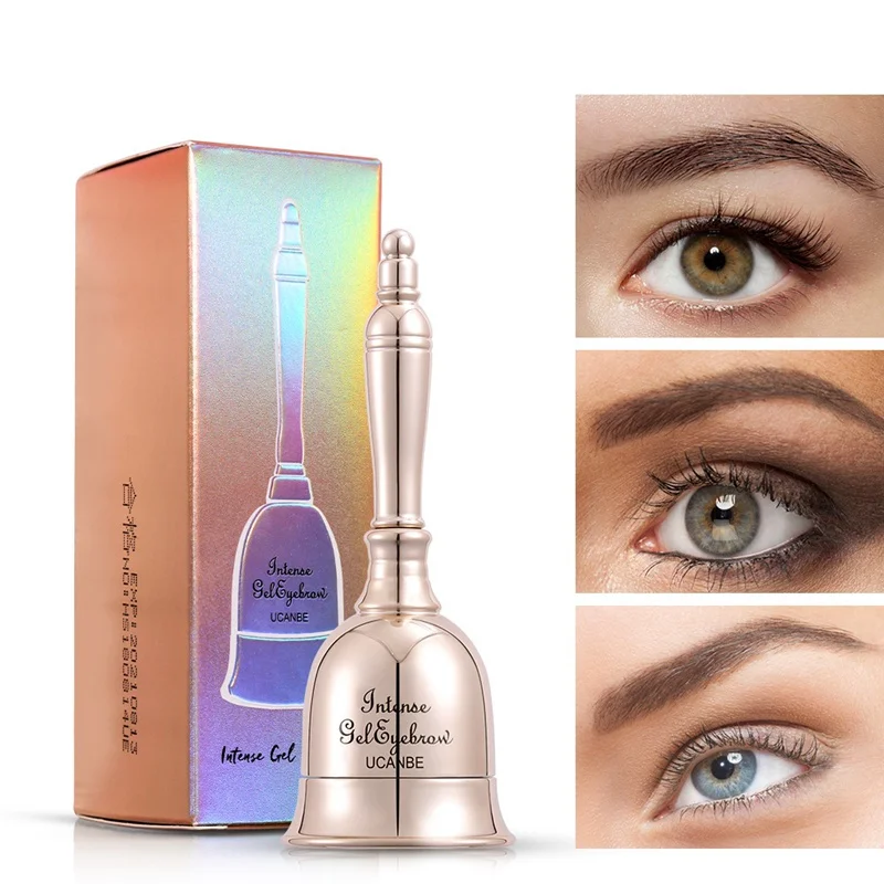 

1pc Eyebrow Gel Cream Eyebrow Cream Makeup Long Lasting 3D Eyes Brow Tint Cream Waterproof Enhance Cosmetic With Brush 3 Colors