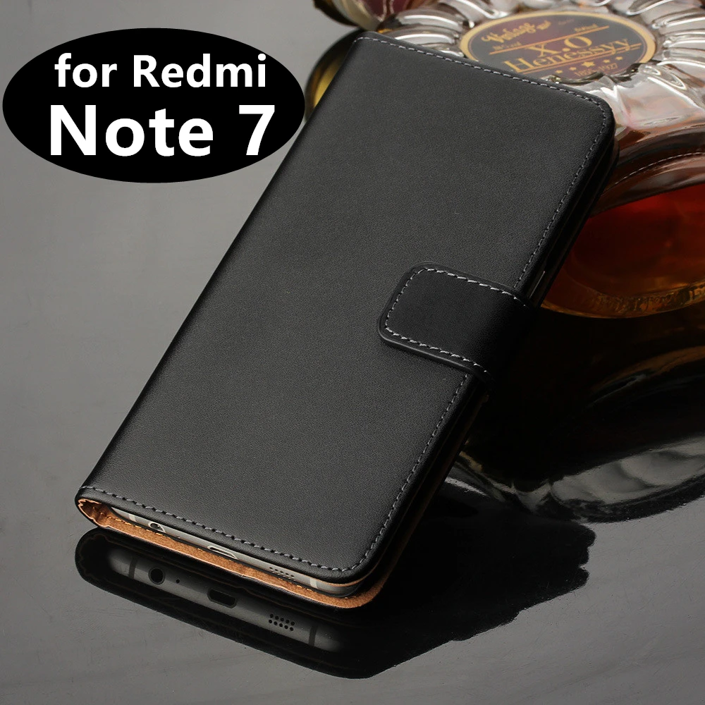 

Premium Leather Flip Cover Redmi Note 7 Luxury Wallet case For Xiaomi Redmi Note 7 Pro card holder holster phone shell GG