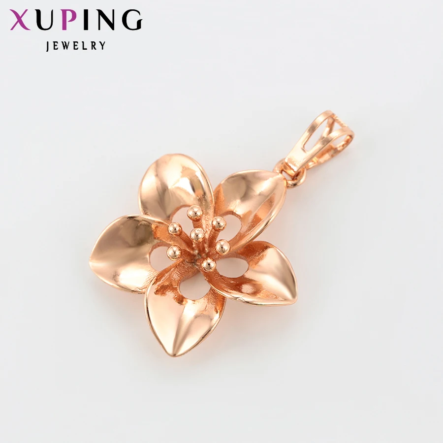 Xuping элегантный кулон Шарм Стиль ожерелье в форме цветка кулон для женщин девушек Ювелирные изделия Подарки S96, 1-34069