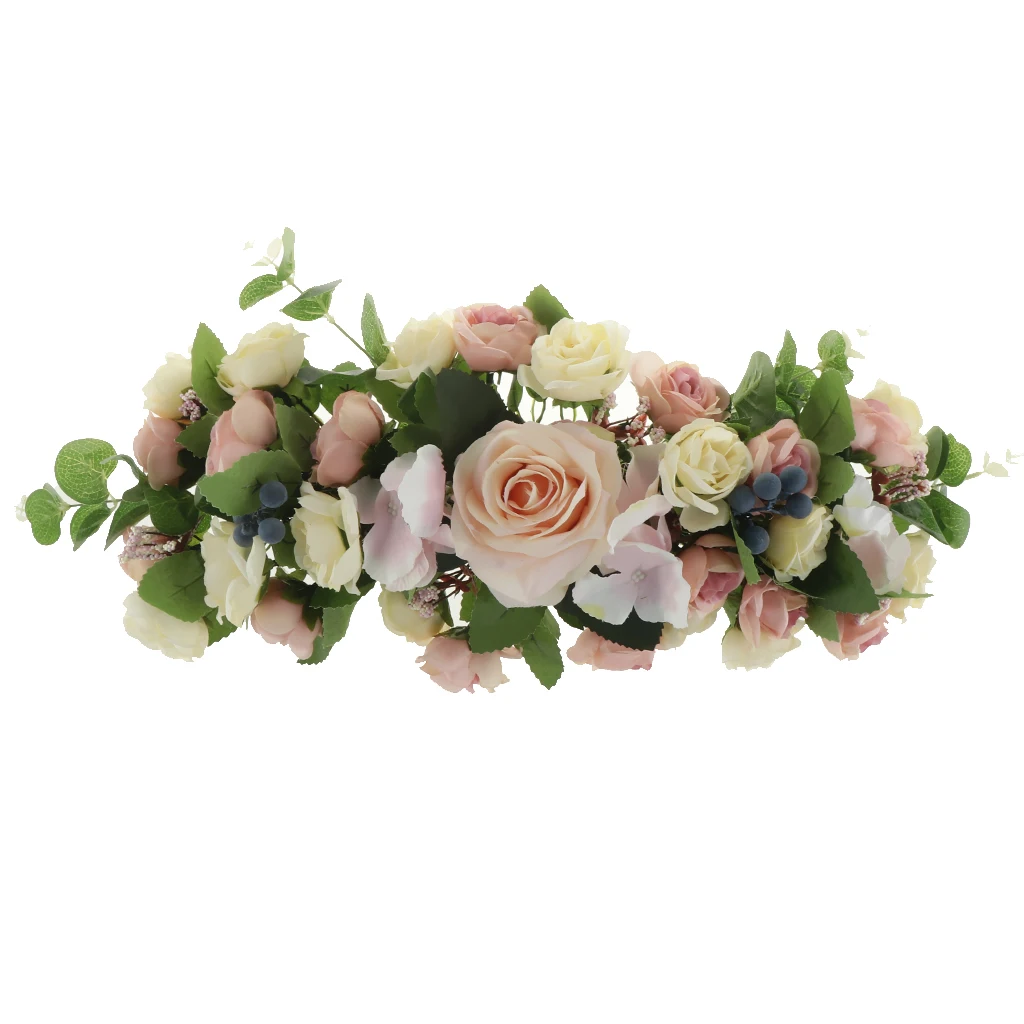 Artificial Simulation Silk Rose Flower Door Lintel Flower Mirror Flower