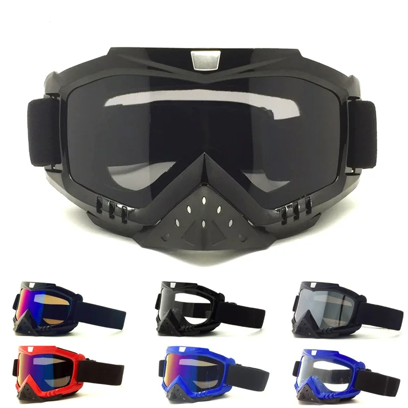 

BOLLFO Motorcycle Goggles Bike Cycle Motocross Motorbike Motor Goggle Skiing Eyewear BF0655