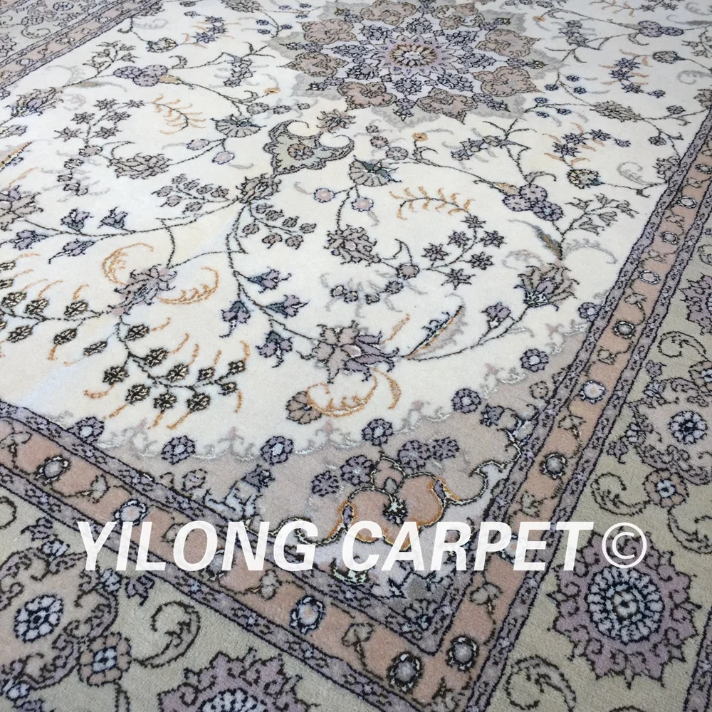 Yilong 4 'x 6' классический персидский дизайн ручной работы Восточный коврик с
