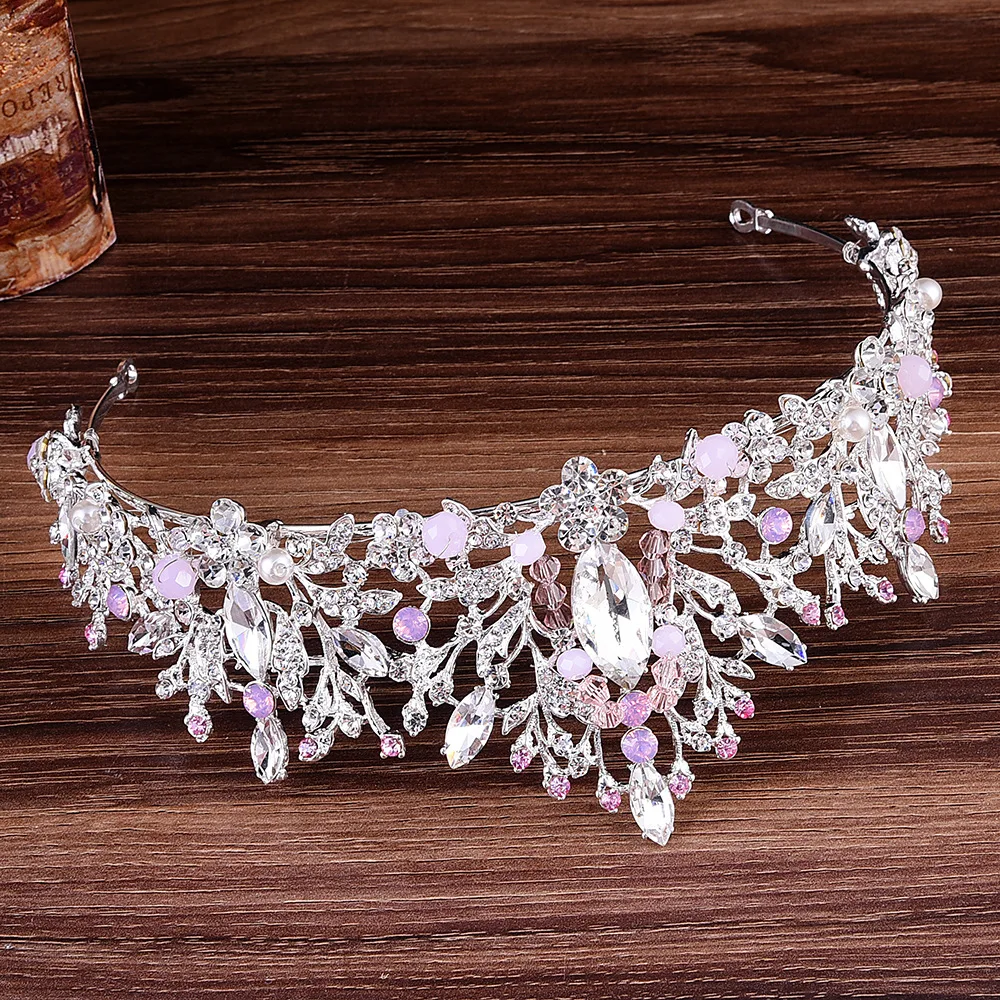 Pink Crown Princess Crystal Ballet Tiara Arabesque Life