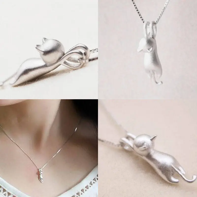 HTB1cPoTOXXXXXchXVXXq6xXFXXXT HTB1cPoTOXXXXXchXVXXq6xXFXXXT ILVER PLATED NECKLACE NEW FASHION LOVELY SILVER PLATED NECKLACE +TINY CUTE CAT PENDANTS-Cat Jewelry-Free Shipping NEW FASHION LOVELY SILVER PLATED NECKLACE +TINY CUTE CAT PENDANTS-Cat Jewelry-Free Shipping HTB1cPoTOXXXXXchXVXXq6xXFXXXT