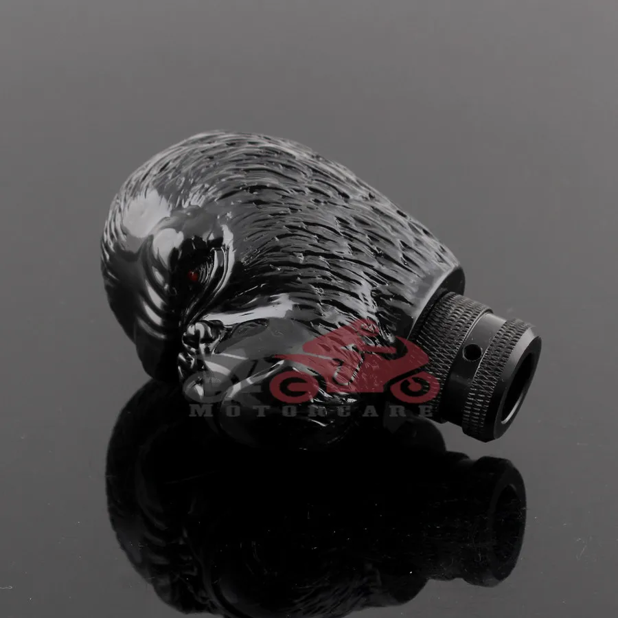 Черная Горилла King Kong Head Стильная универсальная ручка переключения передач