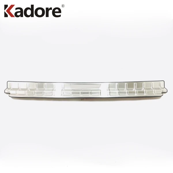 

For Hyundai Santa Fe 2019 2020 Stainless Steel Rear Outer Bumper Protector Trim Door Sill Scuff Cover Plate Car Accessories
