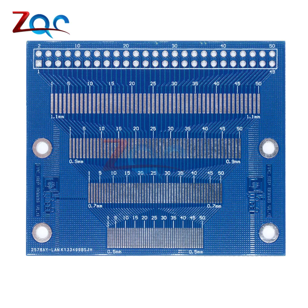 

0.5mm To 1.2mm Pin Pitch Adapter PCB FPC Board 2.0-3.5 inch TFT LCD SMD To DIP