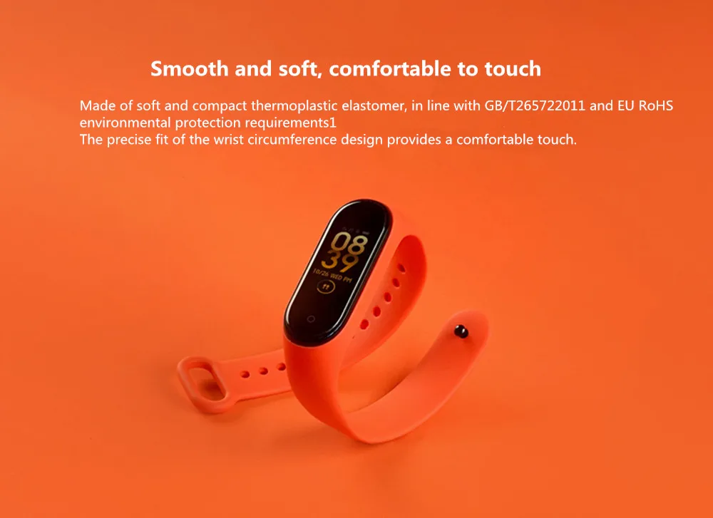 Новое поступление, спортивный браслет mi Band 4, ремешок на запястье для Xiaomi mi band 3 4, спортивный браслет для mi band 3 4, смарт-браслет