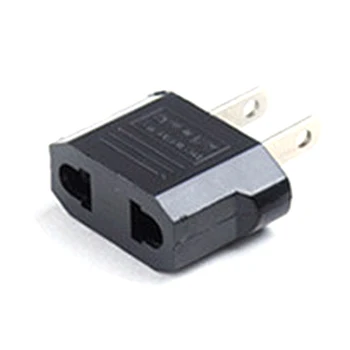 

Universal EU UK AU to US USA AC Power Adapter Travel Plug Converter 2 Flat Pin ABS flame retardant material