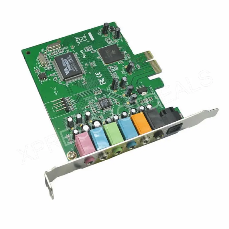 PCI-E PCI Express 8 Channel 7.1 SPDIF Audio Sound Card US Stock