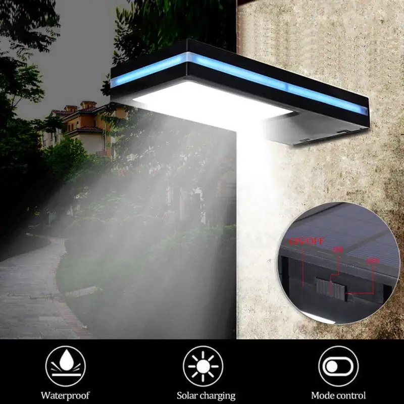 

T15 Radar Sensor Waterproof Solar Light Nightlight Garden Outdoor 144 LED Motion Sensor Yard Wall Lamp 5W