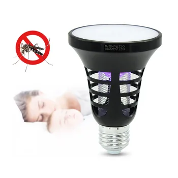

Photocatalyst LED Mosquito Killer Lamp Bug Zapper E27 E26 8W EU US AU plug Lighting For Home 200 square feet 220V 230V