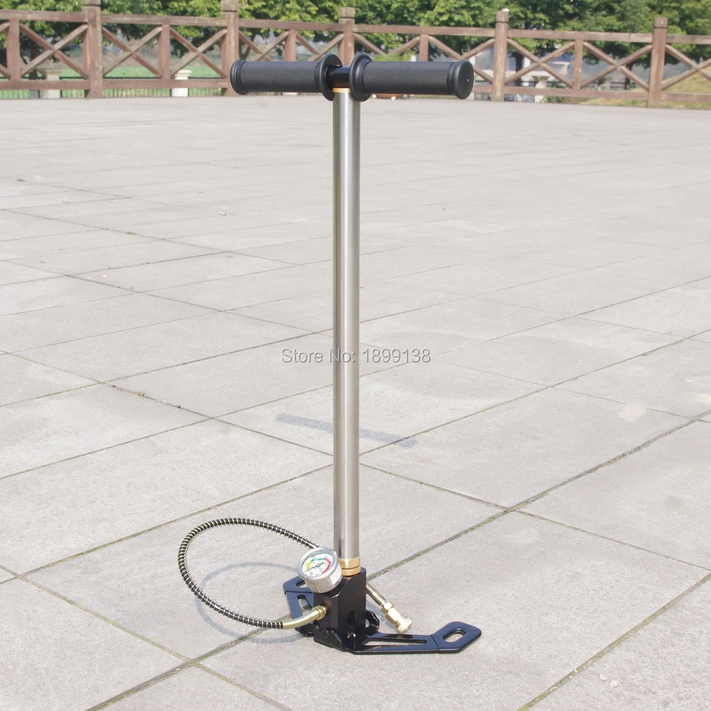 Foldable Manual high pressure PCP pump 4500psi 300bar 30mpa Air rifle