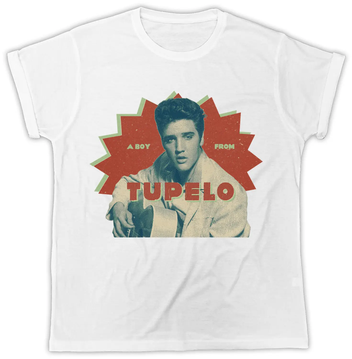 Elvis Presley TUPELO Licensed Women/'s T-Shirt All Sizes