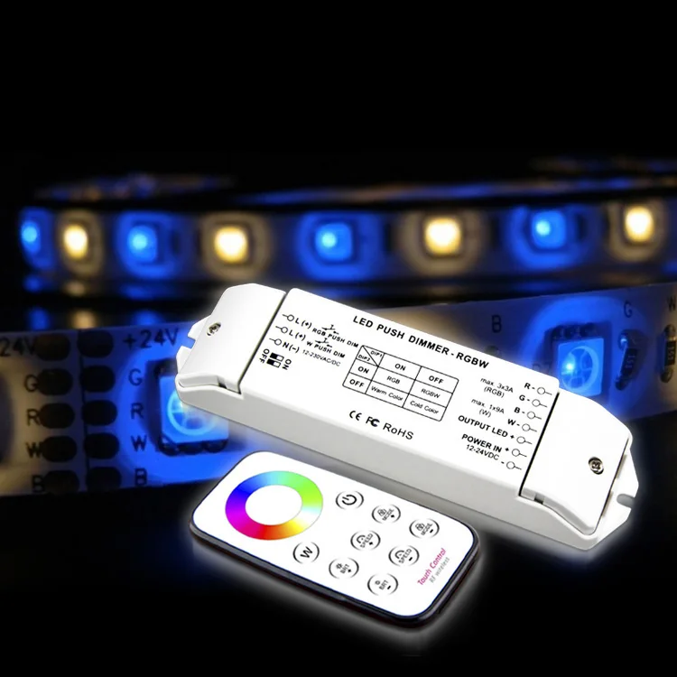 Светодиодная RGB Rgbw линейка контроллер Dc12V 3Ax3Ch 9Ax1Ch Выход Multi Функция Led 4096 уровень освещенности, Rgbw контроллер Bc-420