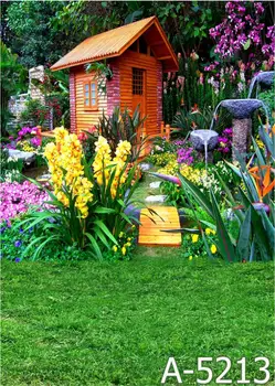 

LIFE MAGIC BOX Newborn Fondo Vinilo Fotograficos Photo Studio Flowers In The Wooden House Mh15-5213