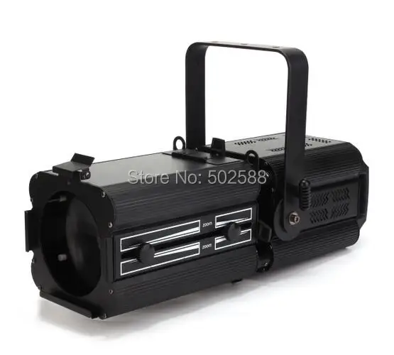

Оптовая продажа 200 Вт 4in1 RGBW 15-50degree Увеличить светодиодный театр профиль Spotlight DMX 512 управления светодиодный Френеля эллипсоидальной Light 2 шт./лот