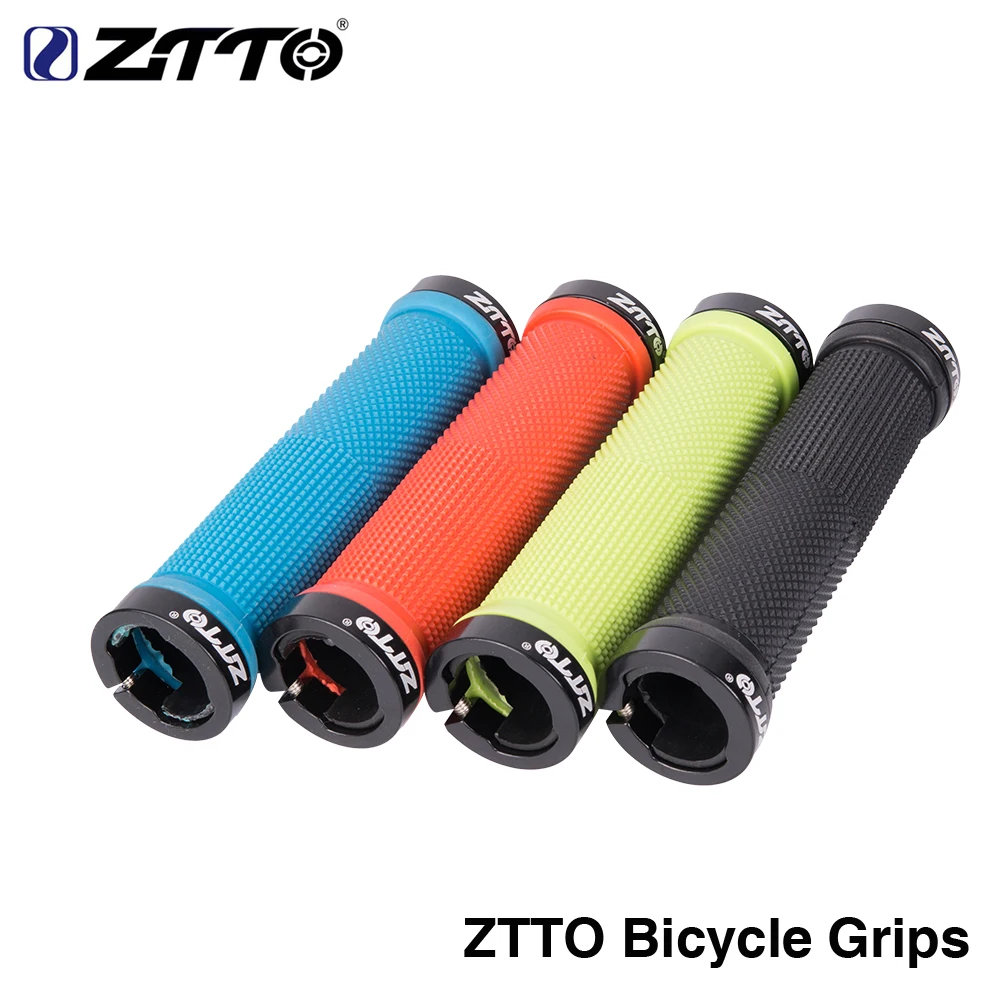 1 زوج ZTTO الدراجات قابل للقفل مقبض قبضة مكافحة زلة القبضات ل MTB للطي الدراجة المقود دراجة أجزاء AG-16 سبائك + المطاط 1 زوج ZTTO الدراجات قابل للقفل مقبض قبضة مكافحة زلة القبضات ل MTB للطي الدراجة المقود دراجة أجزاء AG-16 سبائك + المطاط