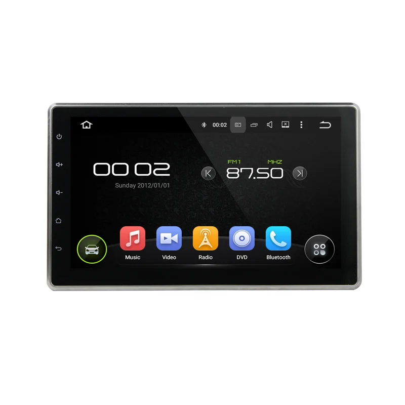 Top Updated 10.1 inch Big Screen 4GB RAM Octa Core HD 1024X600 Android 9.0 Universal Car DVD Player Radio GPS Navigation WiFi DVR 19