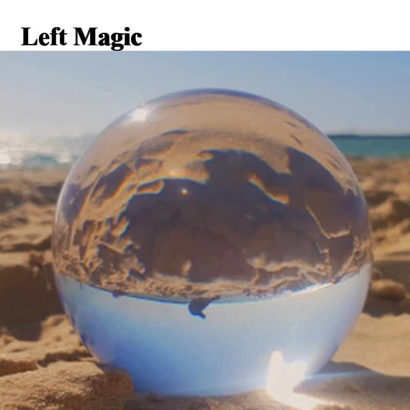 

80 mm Acrylic Contact Juggling Ball Magic Tricks Crystal Ultra Clear 100% Acrylic Ball Manipulation Juggling balls for party