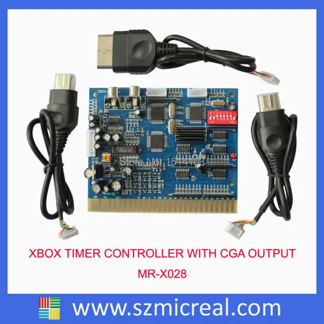 Dual Arcade console time control timer board to Jamma for Xbox