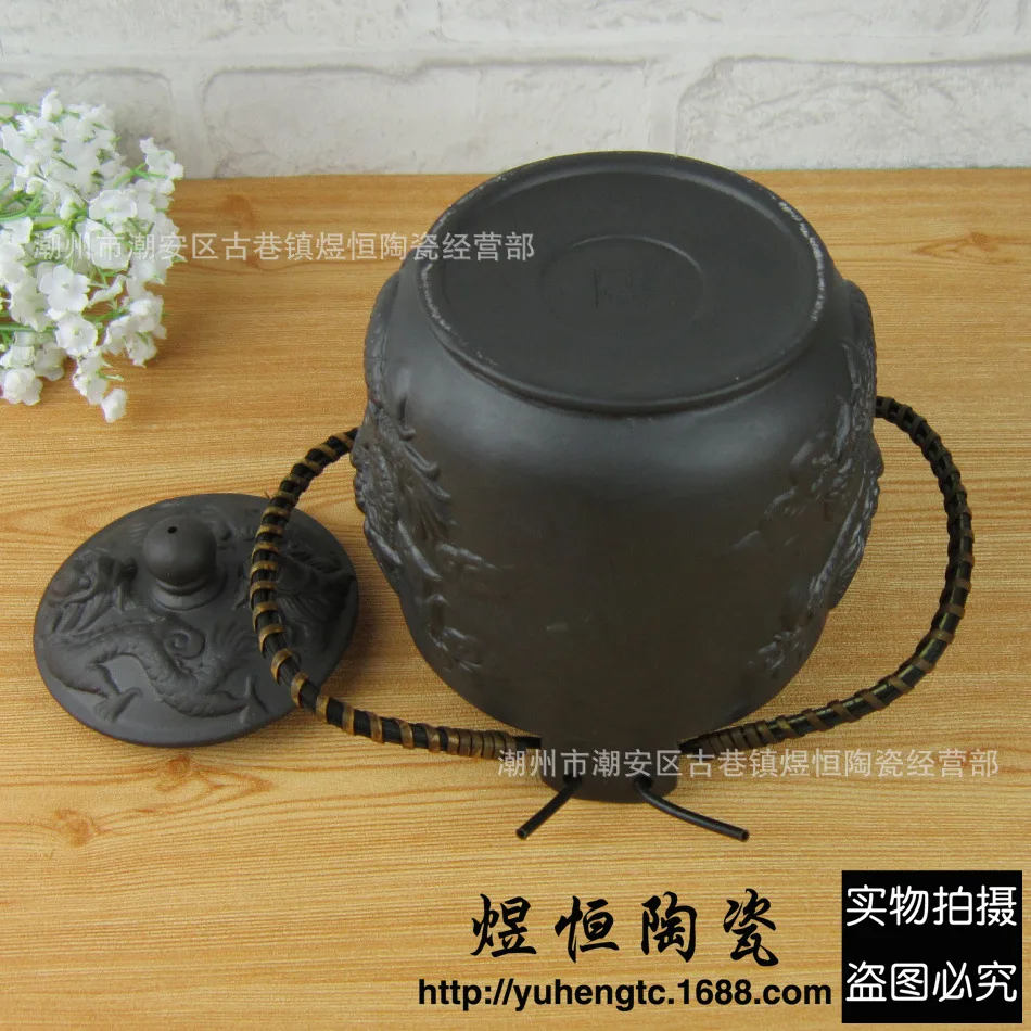 Горячая Распродажа чайный горшок дракон горшок 760 мл Исин глина чайный набор настоящий чайник кунг-фу ручной работы Zisha керамические наборы фарфоровый чайник