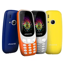 Русская клавиатура оригинальный vkworld Z3310 2.4 “3D Экран 2MP Камера старший Мобильные телефоны для старых человек громкий Динамик fm Радио dual sim