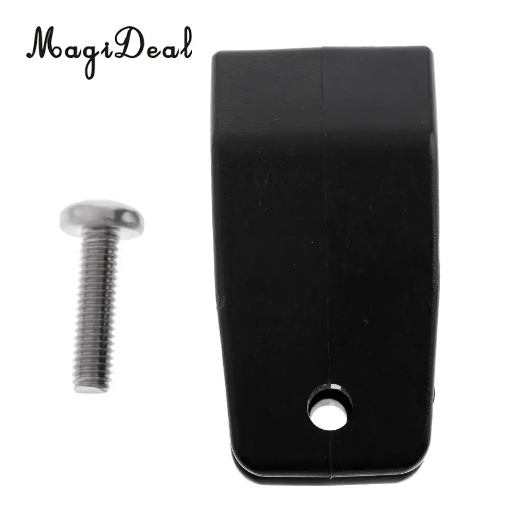 MagiDeal Durable Heavy Duty Bimini Top Fitting Harware Black Nylon Jaw Slide 1' for Marine Fishing Boat Canopy Dinghy Rail Acce