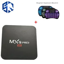

Amlogic S905W TV Box Android Operating System Set Top Box Wireless Keyboard 1GB/8GB H. 265 4K MXQ PRO 2.4GHz WiFi Media Player