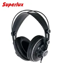 Vente chaude 100% d’origine Superlux HD681B DJ casque Semi-ouvert Professionnel Stéréo Dynamique Surveillance Écouteurs Studio Casque