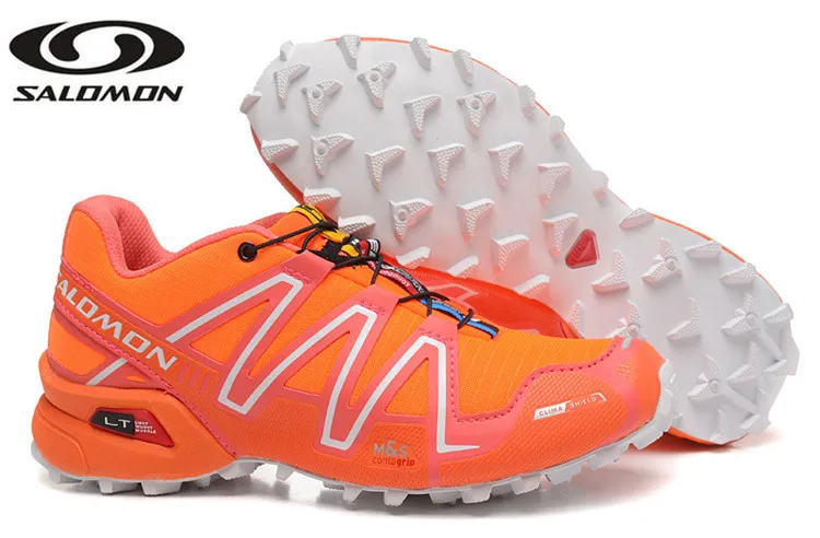 

Free shipping Athletic Running Shoes Fencing Shoes Salomon Speed Cross 3 CS III New Style Women's Outdoor Sports Shoes