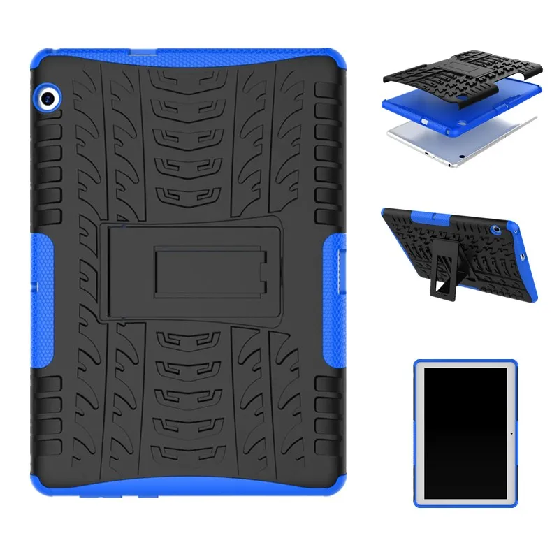 

Dazzle Heavy Duty Impact Hybrid Armor Kickstand Hard Case for Huawei MediaPad T3 10 AGS-W09 AGS-L09 AGS-L03 9.6inch Funda Cover