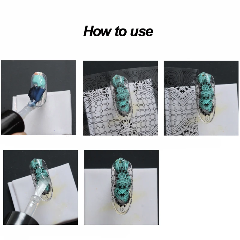Новинка Сексуальная 3D полоска для творчества кружевной цветок лак ногтей