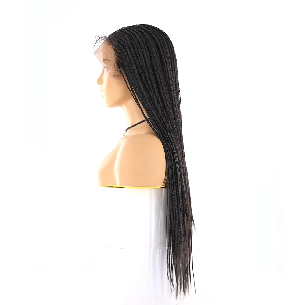 13x6 Синтетические волосы на кружеве синтетическая оплетка парики для чернокожих Для женщин SOKU-американском стиле Синтетические волосы на кружеве парики длинные Tendy плетеные парики