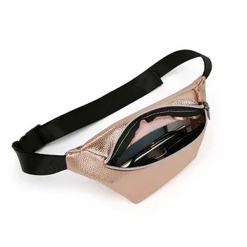 

Litchi Pattern Mini Waist Bag Lightweight Chest Bags Crossbody Single Shoulder Bag for Women Summer MSJ99