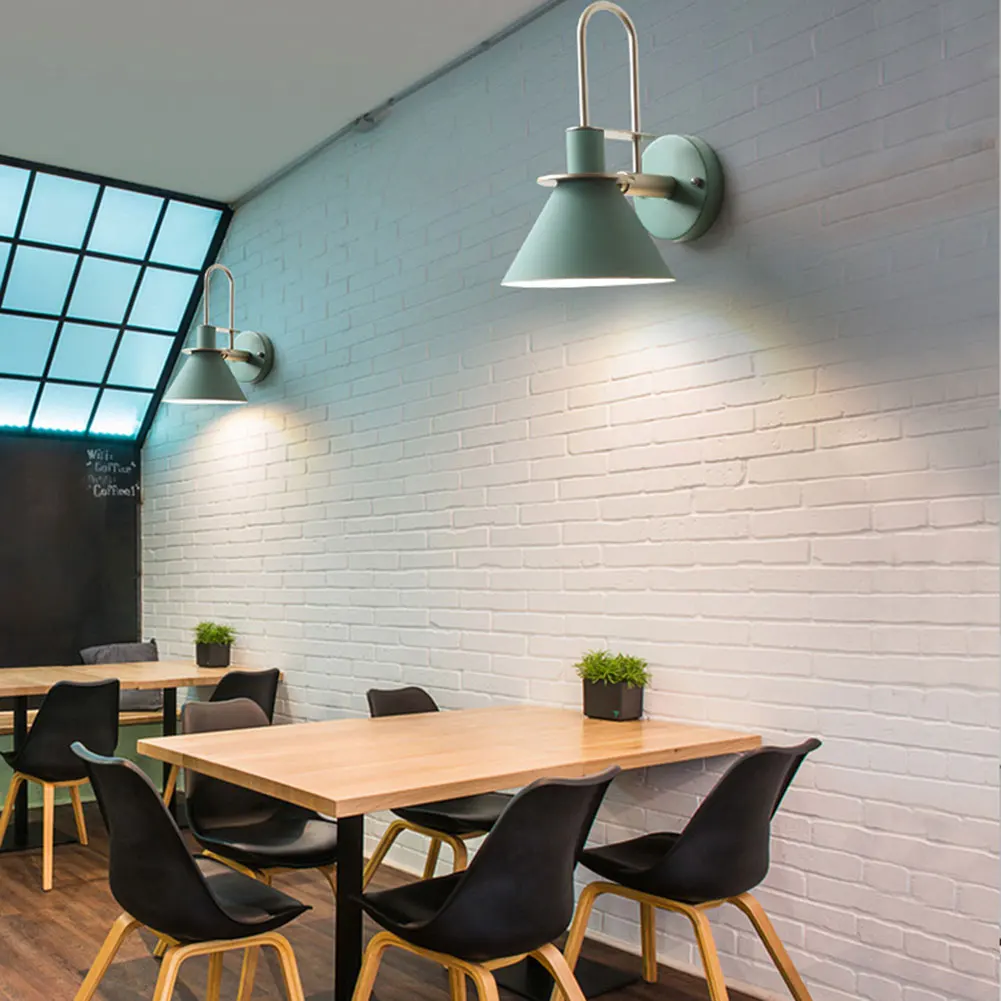 

Easy to install Simple Wall Lamp Iron Retro Wall Light for Home Lighting Decorations Elegant wall lamp