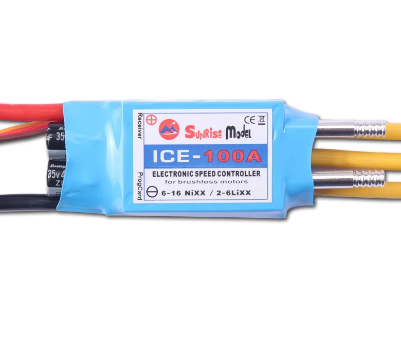 

Sunrise ICE NAVY series ICE 100A SBEC electric speed controller ESC for RC boat
