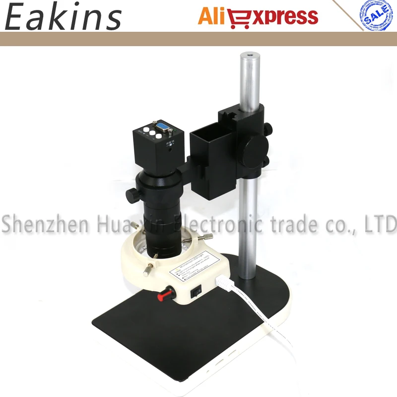Full Set HD VGA Video Microscope Camera 1080P Microscope Industrial