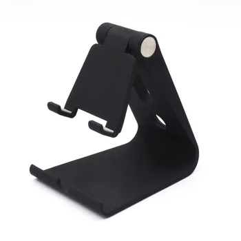 

Universal Desktop Phone Holder Lazy Multifunction Tablet Stand Plastic Creative bracket multi-angle with data line hole for ipad