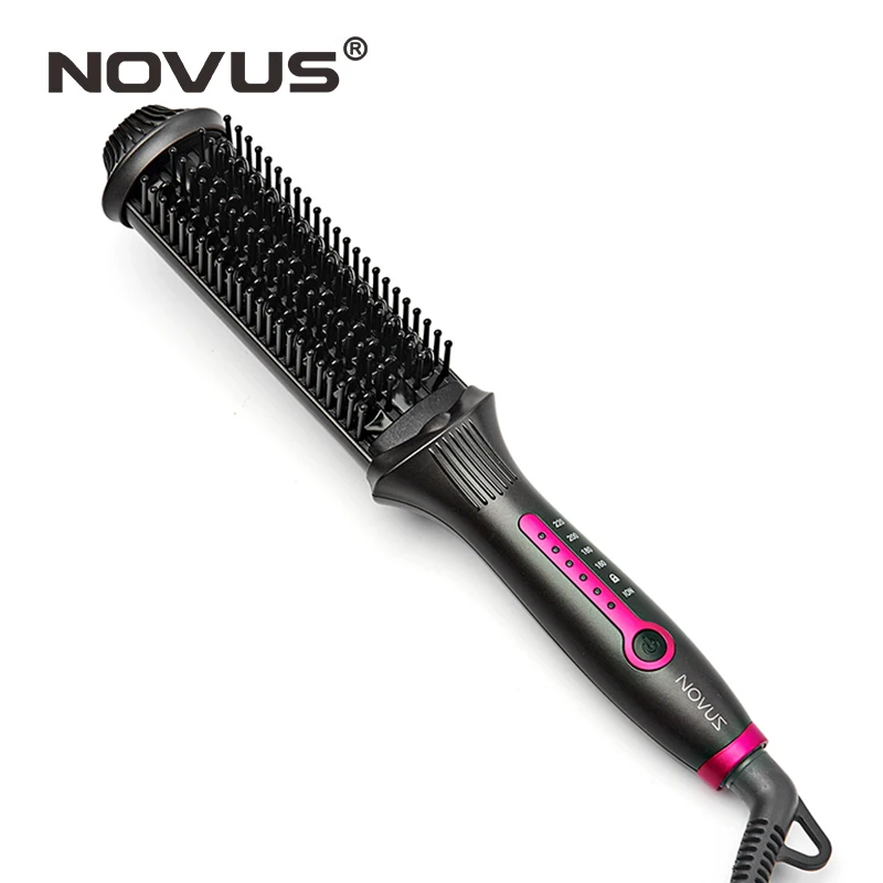 Керамическая расческа для волос NOVUS быстрая электрическая утюжок автоматический