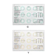 Силиконовый не-противоскользящий коврик с функцией измерения, Экологически чистая и прочная паста-накладка