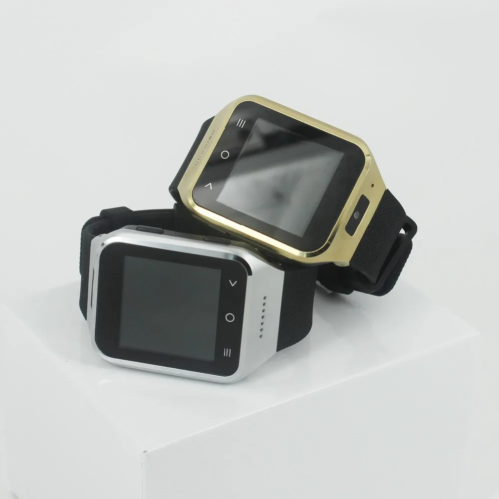 1.5" Bluetooth/WiFi/GPS/sim-карты наручные часы phonewatch спортивные часы Носимых устройств 3 г Android 4.4 watchphone с скачать приложение