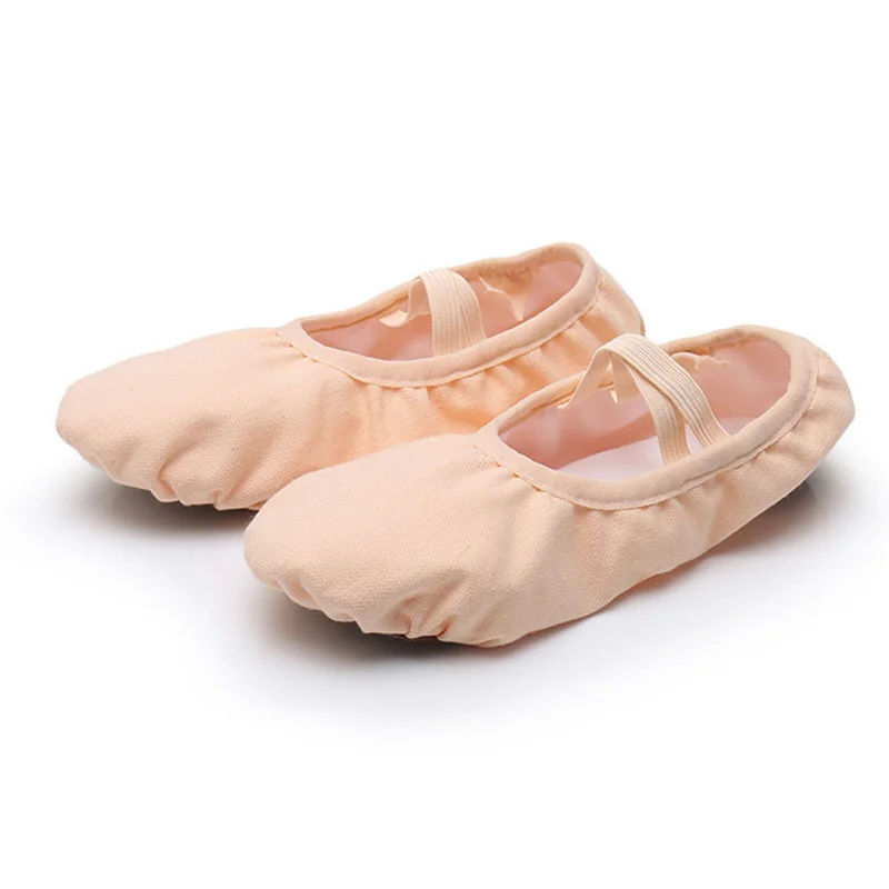 

USHINE New professional full rubber band shoelace training body-shaping Yoga slippers shoes ballet dance shoes kids girls woman