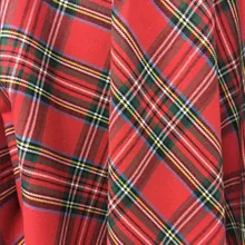 Хлопковая и льняная клетчатая рубашка и рубашка, клетчатая красная, черная, синяя и кофейная клетчатая скатерть, ткань для рукоделия